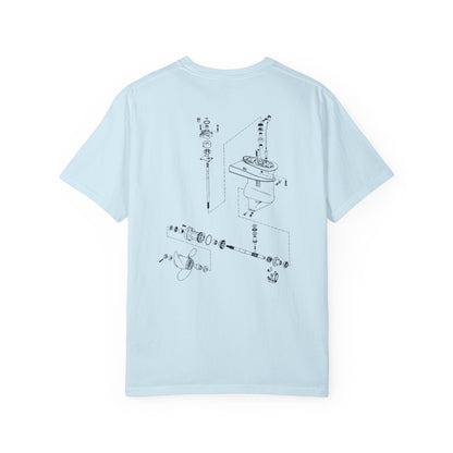Outboard Schematic Tee