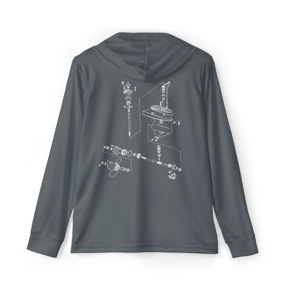 Outboard Schematic Performance Hoodie
