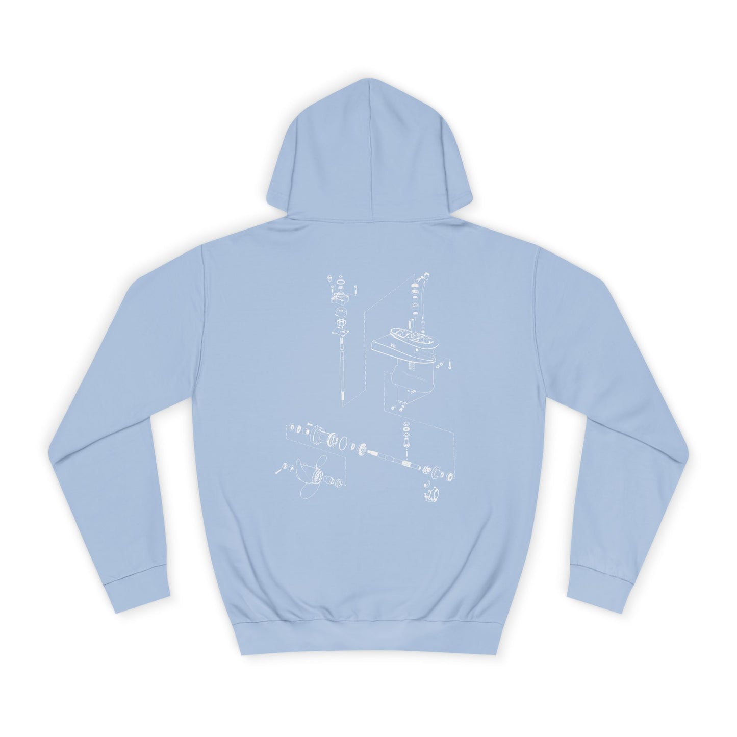 Outboard Schematic Hoodie