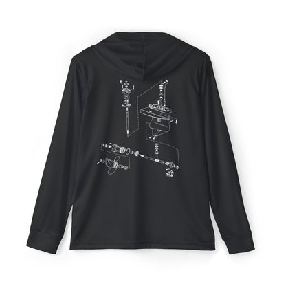 Outboard Schematic Performance Hoodie