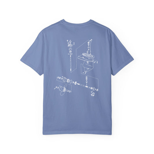 Outboard Schematic Tee