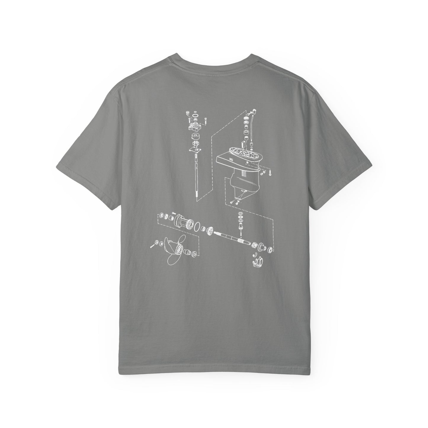 Outboard Schematic Tee
