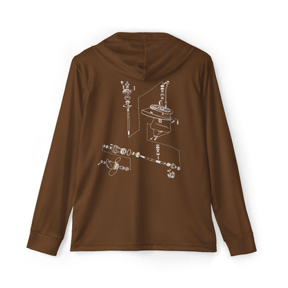 Outboard Schematic Performance Hoodie