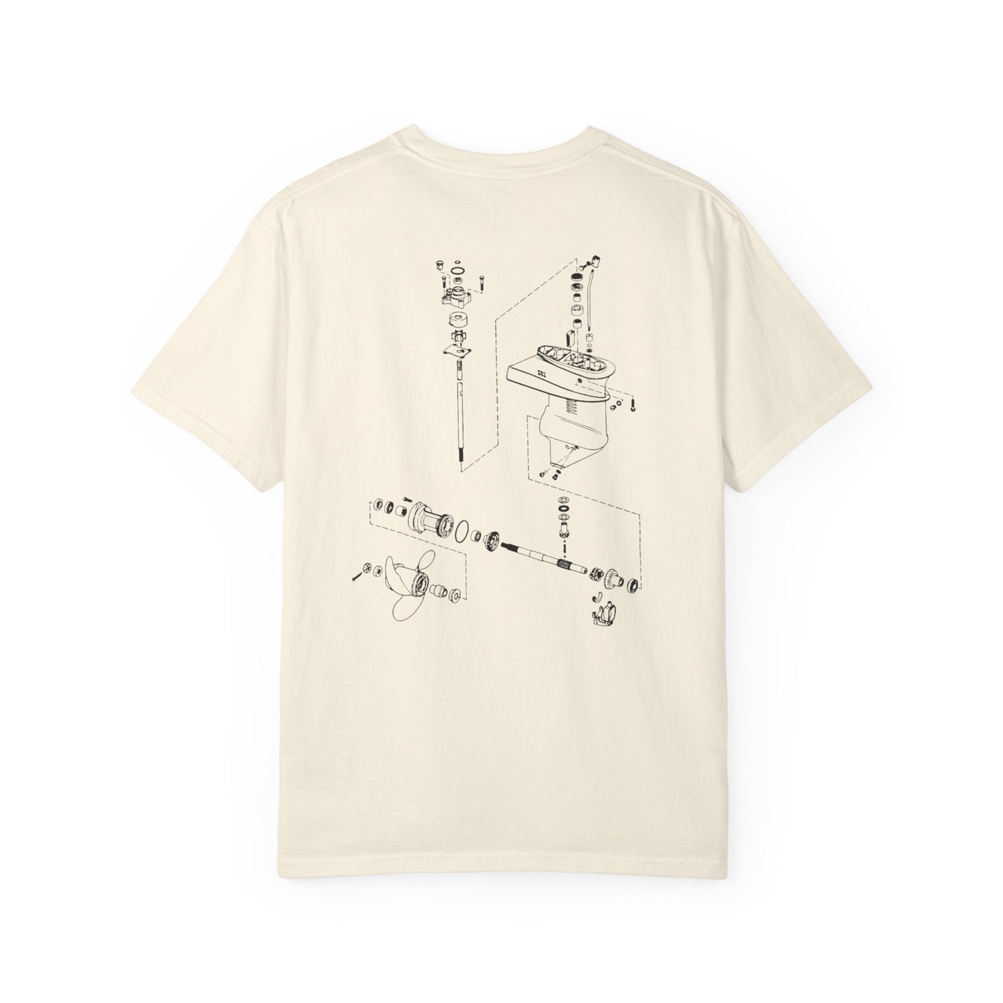 Outboard Schematic Tee