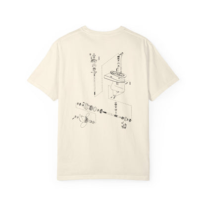 Outboard Schematic Tee