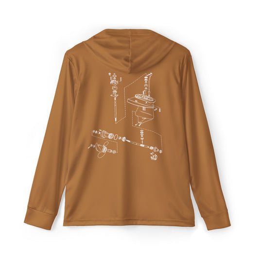Outboard Schematic Performance Hoodie