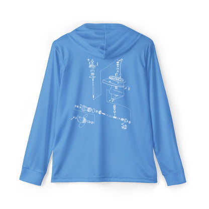 Outboard Schematic Performance Hoodie