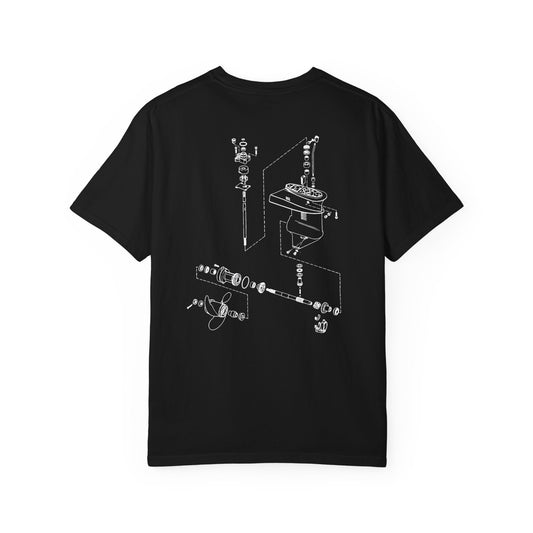 Outboard Schematic Tee