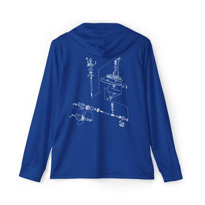 Outboard Schematic Performance Hoodie