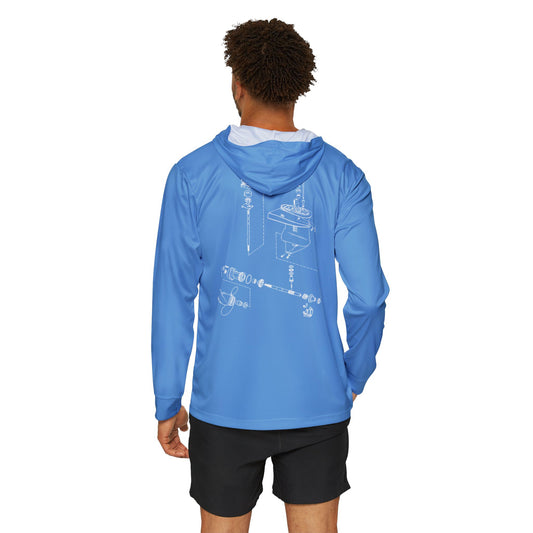 Outboard Schematic Performance Hoodie